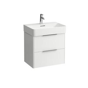 Kúpeľňová skrinka pod umývadlo Laufen Base 58,5x52,5x39 cm biela mat H4022521102601