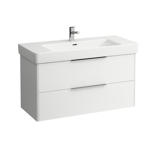Kúpeľňová skrinka pod umývadlo Laufen Base 101x53x44 cm biela mat H4024521102601