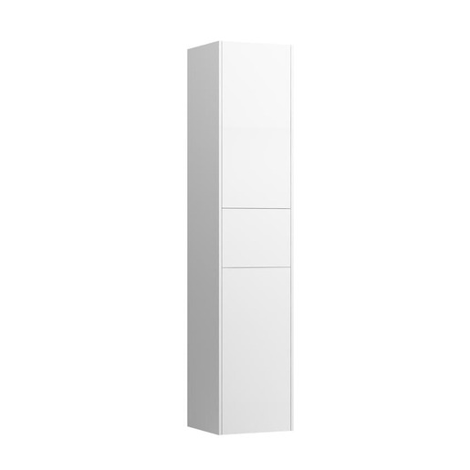 Kúpeľňová skrinka vysoká Laufen Base 35x165x33,5 cm biela lesk H4027221102611