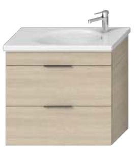Kúpeľňová skrinka pod umývadlo Jika Tigo N 77x36,3x70,5 cm v dekore jaseň H40J2154015141
