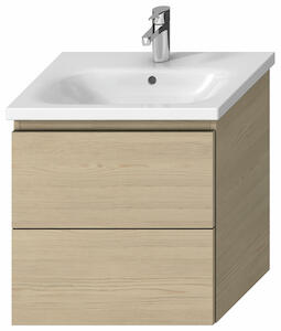 Kúpeľňová skrinka pod umývadlo Jika Mio-N 57x44,5x59 cm v dekore jaseň H40J7144013421