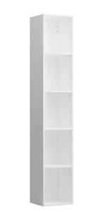 Kúpeľňová skrinka vysoká Laufen Space 30x29,5x170 cm biela mat H4109001601001