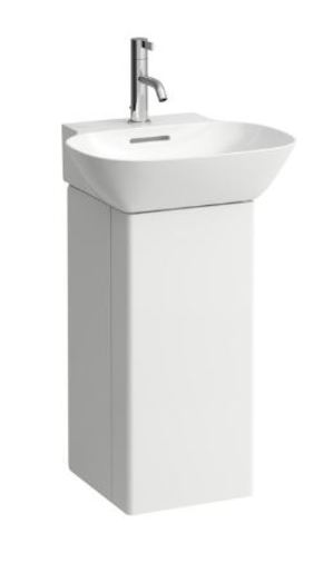 Kúpeľňová skrinka pod umývadlo Laufen Ino 28x29,8x60,5 cm biela mat H4253010301701