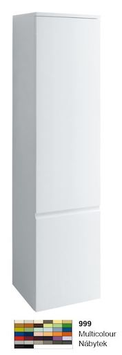 Kúpeľňová skrinka vysoká Laufen Pro 35x33,5x165 cm v prevedení multicolor H4831220959991