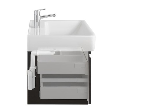 Kúpeľňová skrinka pod umývadlo Laufen PRO S 66,5x39x45 cm dub H4834510964791