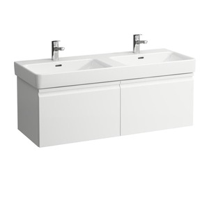 Kúpeľňová skrinka pod umývadlo Laufen PRO S 116x39,5x45 cm grafit H4835630964801