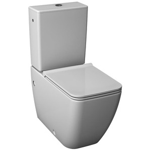 Stojaci WC kombi bez dosky s vario odpadom a hlbokým splachovaním. S úsporným splachovaním s objemom 3 / 4,5 litra. Povrch s jednoduchou údržbou.