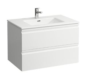 Kúpeľňová skrinka s umývadlom Laufen Pro S 80x60x54,5 cm biela lesk H8619634751041