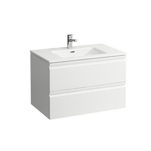 Kúpeľňová skrinka s umývadlom Laufen PRO S 84,5x62x60 cm dub H8619634791041