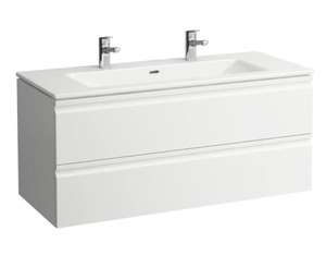 Kúpeľňová skrinka s umývadlom Laufen PRO S 120x54,5x50 cm biela lesk H8619674751071