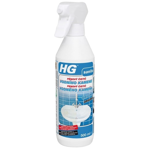 HG penový čistič vodného kameňa HGPCVK