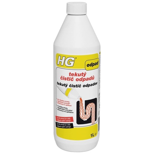 HG tekutý čistič odpadov HGTCO
