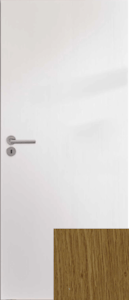 Interiérové dvere Naturel Ibiza pravé 70 cm biele IBIZAB70P