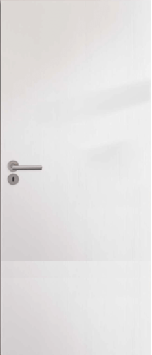 Interiérové dvere Naturel Ibiza pravé 80 cm biele IBIZABF80P