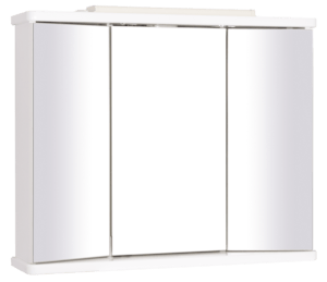 Zrkadlová skrinka s osvetlením Keramia Pro 70x65 cm biela KERAMIAG70