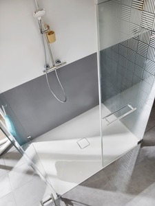 Sprchová vanička obdĺžniková Kaldewei Conoflat 80x100 cm smaltovaná oceľ alpská biela 465148040001