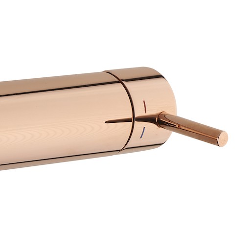 Sprchová batéria Paffoni Light so sprchovacím setom 150 mm ružové zlato LIG168DROSE