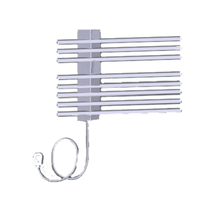Radiátor elektrický Elvl Liner 39,5x55 cm metalická strieborná LINERMS