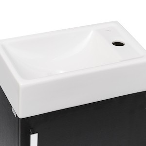 Kúpeľňová skrinka s umývadlom Jika Litt 40x22,1x67,5 cm dub H4535111753021