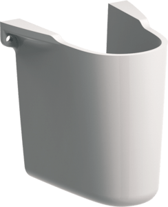 Polostĺp Kolo Nova Pro pre umývadlá 50, 55 a 60 cm biela M37100000