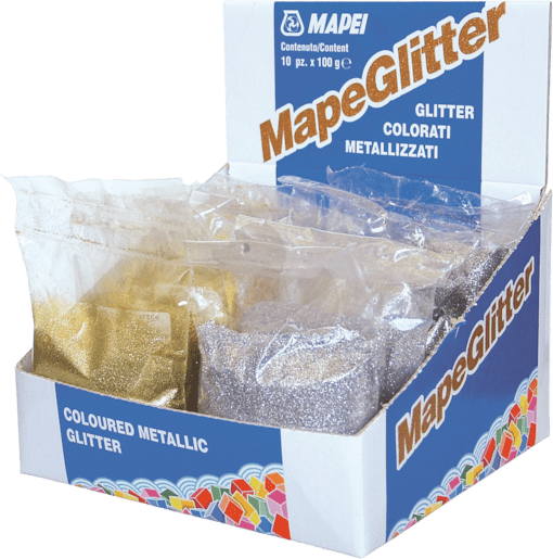 Trblietky Mapei Mapeglitter strieborná 0,1 kg R2T MAPEGLITTERST1