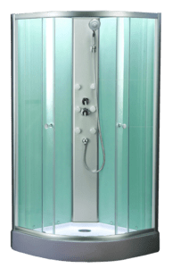 SIKO sprchový box, výplň je z číreho skla. Posuvný systém otvárania. Ľavá i pravá orientácia.