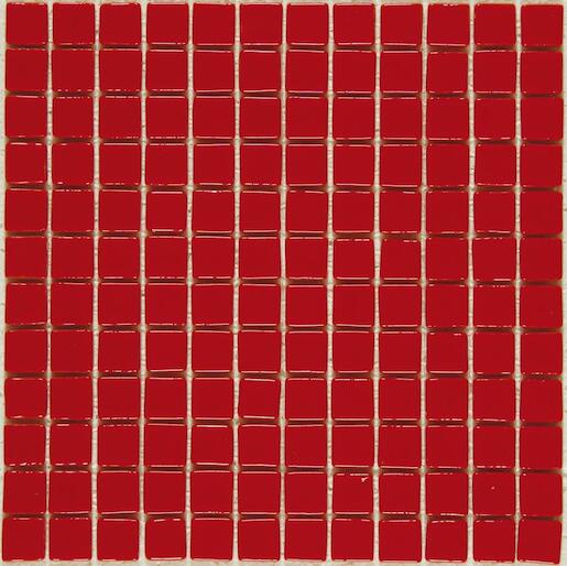 Sklenená mozaika Mosavit Monocolores rojo 30x30 cm lesk MC902
