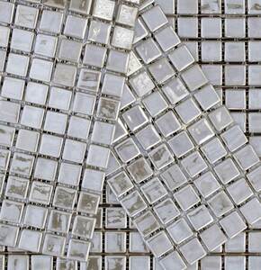 Sklenená mozaika Mosavit Metalico inox 30x30 cm lesk METALICOIN