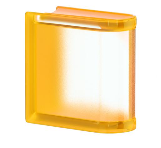 Luxfera Glassblocks MiniGlass marhuľová 15x15x8 cm sklo MGSLEAPR