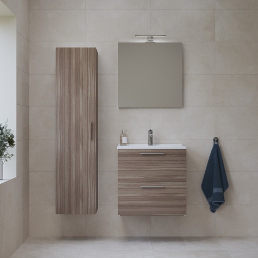Kúpeľňová zostava s umývadlom a zrkadlom VitrA Mia 59x61x39,5 cm cordoba MIASET60C