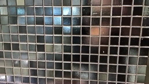 Sklenená mozaika Premium Mosaic černá 33x33 cm lesk MOS20BKHM