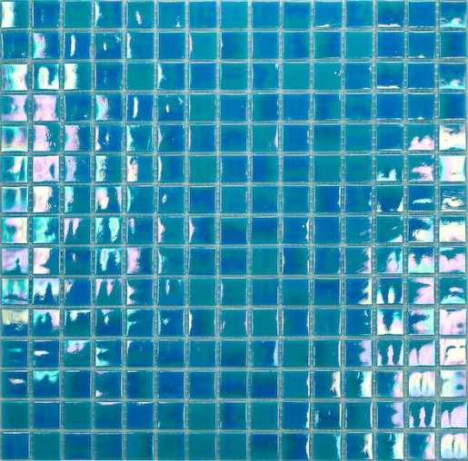 Sklenená mozaika Premium Mosaic tyrkysová 33x33 cm lesk MOS20TUHM