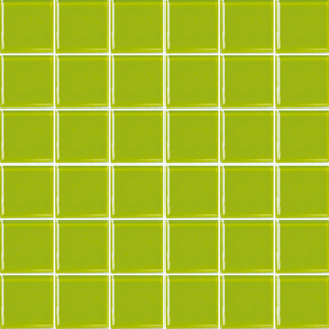Sklenená mozaika Premium Mosaic zelená 31x31 cm lesk MOS50PI
