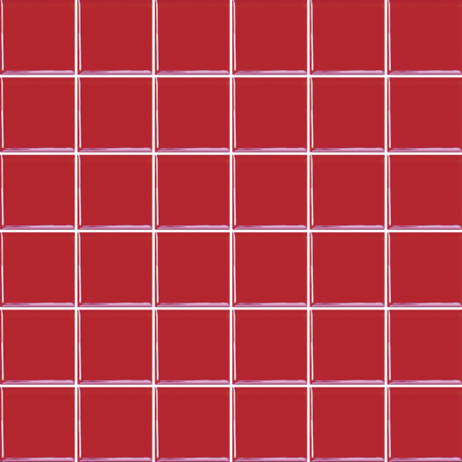 Sklenená mozaika Premium Mosaic červená 31x31 cm lesk MOS50RE
