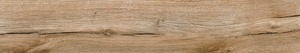 Mrazuvzdorná a rektifikovaná dlažba v béžovej farbe v imitácii dreva o rozměru 19,5x121 cm a hrúbke 9 mm s matným povrchom. Vhodné do interiéru aj exteriéru. S veľkými rozdielmi v odtieni farieb, štruktúry povrchu a kresby.