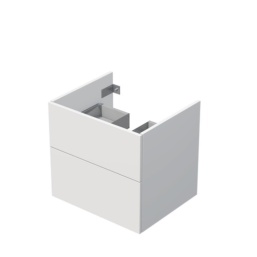 Kúpeľňová skrinka pod umývadlo na desku Naturel Ratio 60x59,6x50 cm biela mat ND602Z56PU.A3416