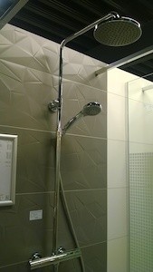 Sprchový systém Ravak Termo s termostatickou batériou chróm X070058