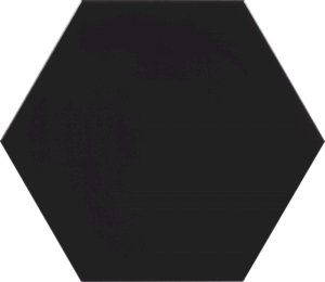 Dlažba Origami Peronda Negro 24,8/28,5 cm hexagon ORIGAMINE