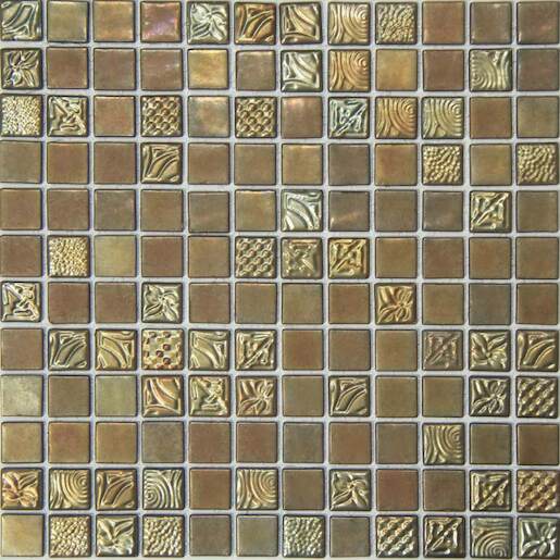 Sklenená mozaika Mosavit Pandora oda 50% 30x30 cm lesk PANDORAODA50
