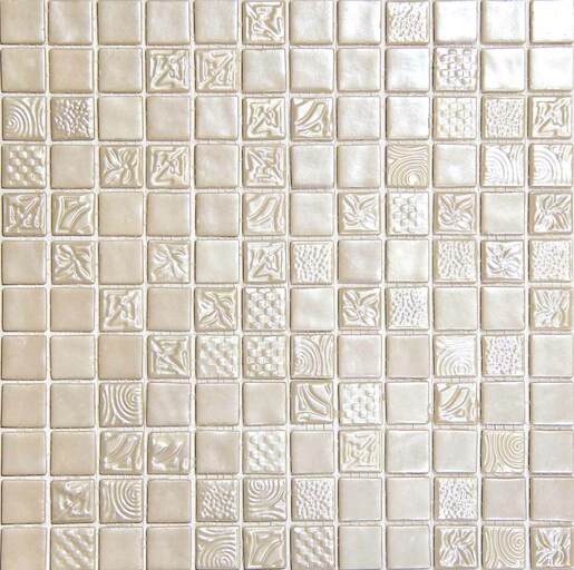 Sklenená mozaika Mosavit Pandora vainiglia 30x30 cm lesk PANDORAVA50