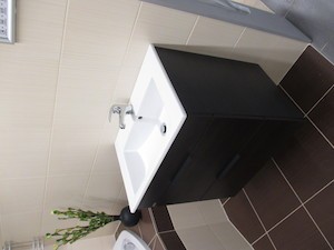 Kúpeľňová skrinka s umývadlom Jika Plan 65x44,1x62,2 cm dub H4536021763021