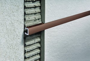 Lišta dekoračná Progress Profile hliník elox copper, dĺžka 270 cm, výška 7 mm, šírka 10 mm, PLTPAR10