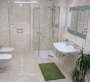 Kúpeľňová predložka Optima 90x60 cm zelená PRED008