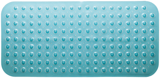 Protišmyková podložka do kúpeľne Multi 79x38 cm modrá PRED201