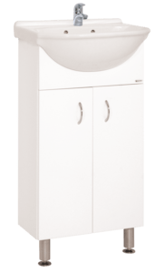 Kúpeľňová skrinka s umývadlom Keramia Pro 43x34,5 cm biela PRO45DV