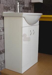 Kúpeľňová skrinka s umývadlom Multi Pro 52x41,2 cm biela PRO50SOKL