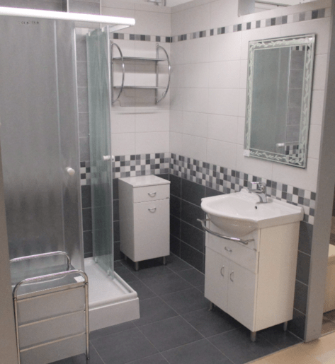 Kúpeľňová skrinka s umývadlom Keramia Pro 60x50 cm biela PRO60Z