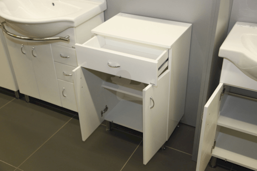 Kúpeľňová skrinka nízka Keramia Pro 50x33,3 cm biela PRON50DV