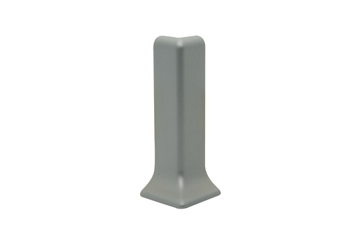 Roh k soklu Progress Profile vonkajší hliník elox strieborná, výška 60 mm, REZCTAA602