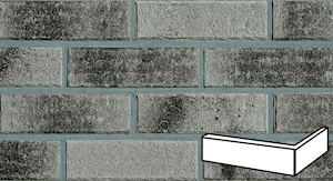 Roh Fasádny Klinker sivá žíhaná 7,1x24x11,5 cm RMANUSKYC